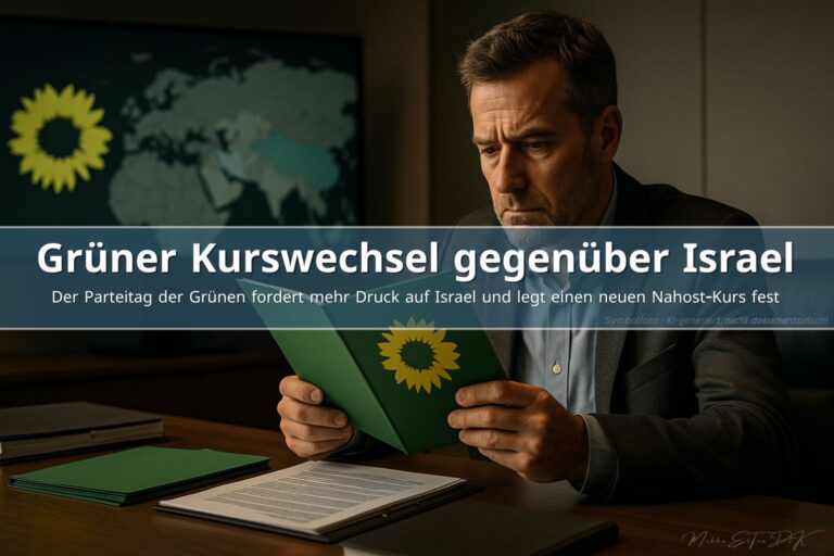 Deutscher Analyst prüft politische Unterlagen zu Israels Sicherheit und dem Kurswechsel der Grünen