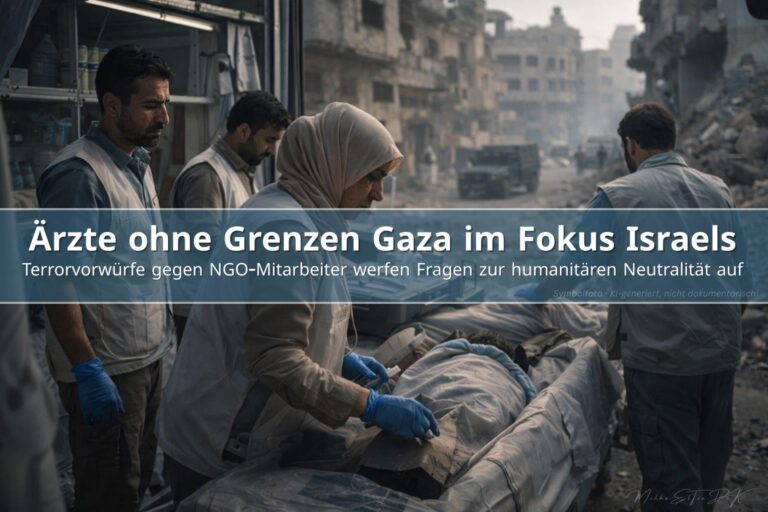 Ärzte ohne Grenzen Gaza: Humanitäre Helfer arbeiten unter Sicherheitskontrollen in einem Kriegsgebiet